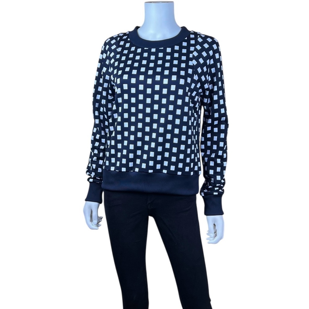 Michael Michael Kors Check Pattern Pullover Long … - image 4